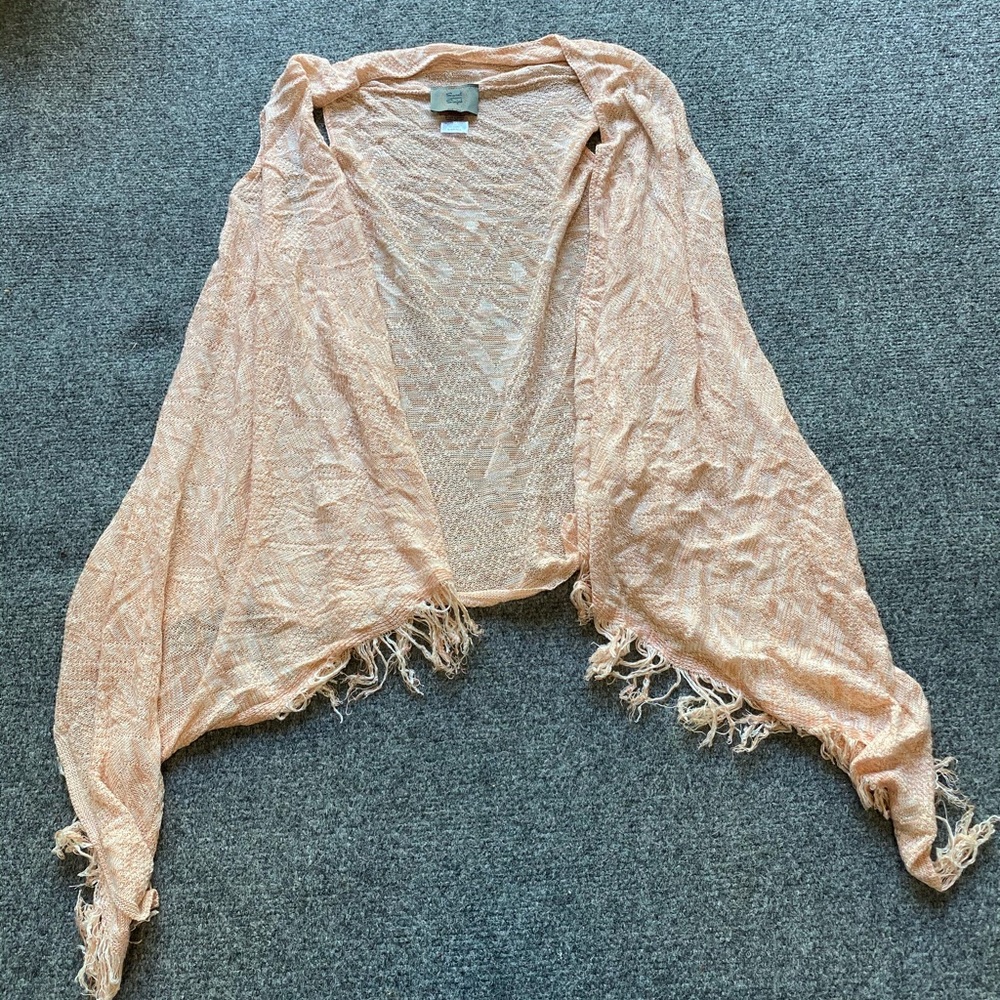 Cute pink shawl